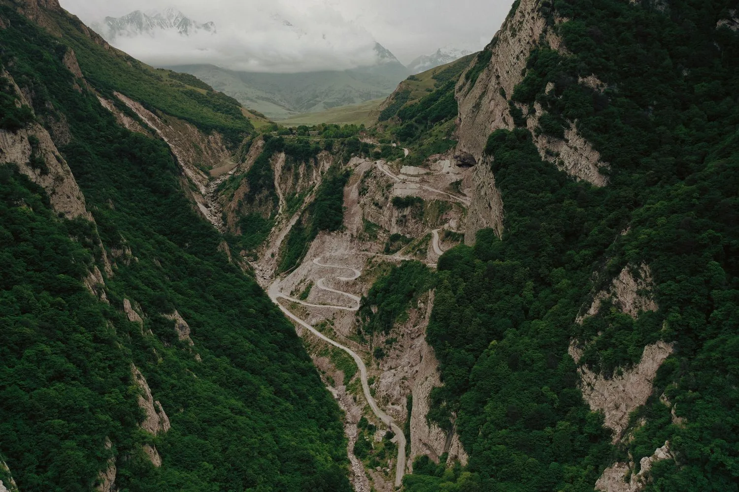 Горная дорога Дагестана